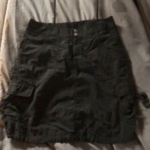 Dark Gray Cargo skirt